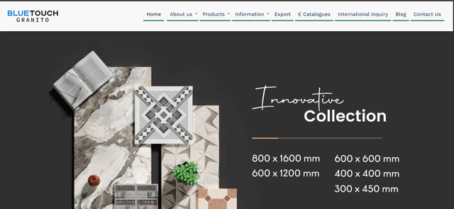 BlueTouch Granito – Ceramic Tiles Manufacturer Website