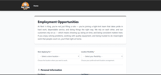 Opportunities – Employee Registration & Management System